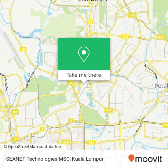 SEANET Technologies MSC map