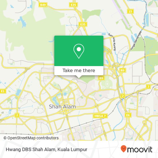 Peta Hwang DBS Shah Alam