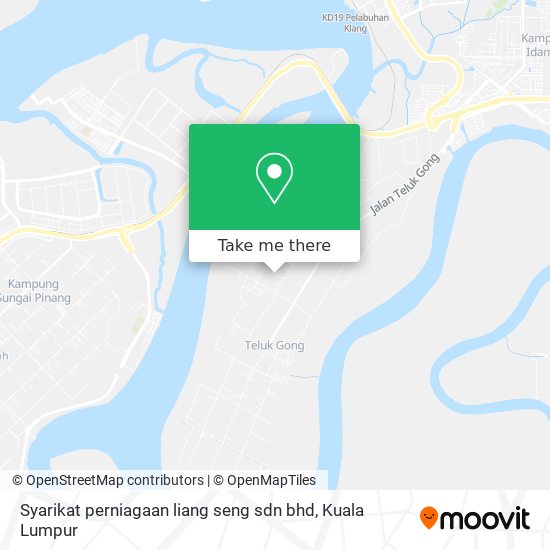 Syarikat perniagaan liang seng sdn bhd map