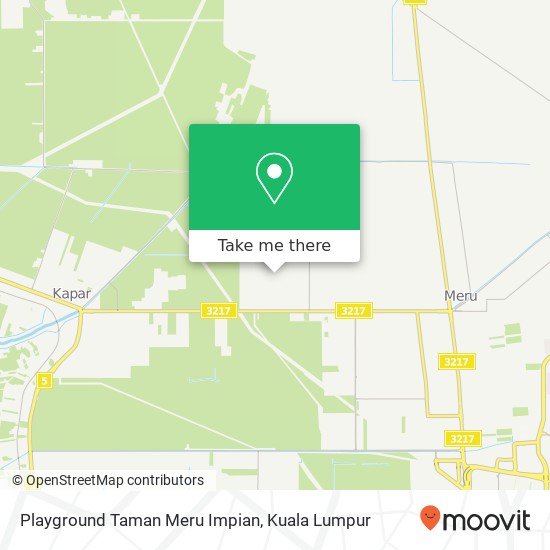 Playground Taman Meru Impian map