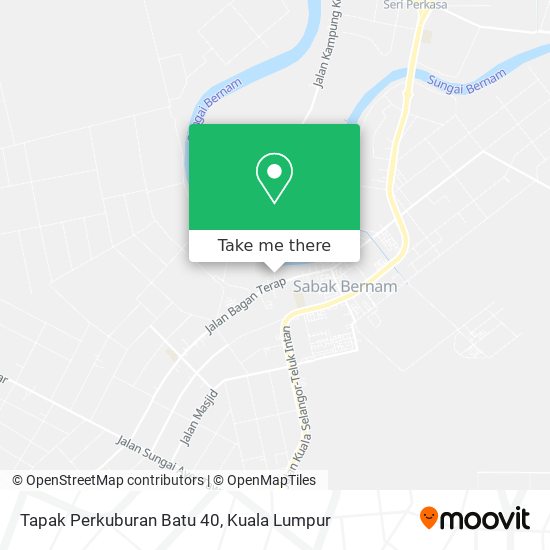 Peta Tapak Perkuburan Batu 40