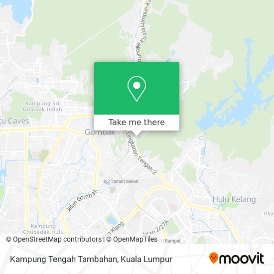 Kampung Tengah Tambahan map