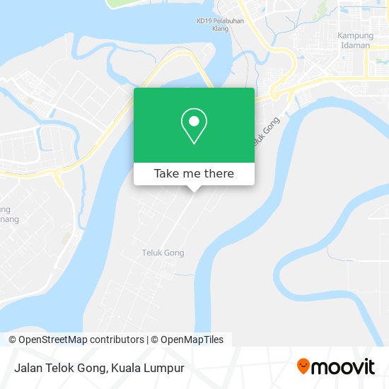 Jalan Telok Gong map