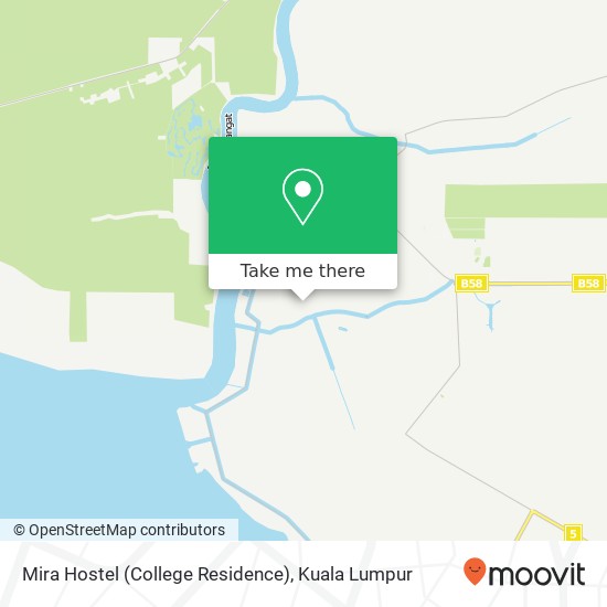 Mira Hostel (College Residence) map