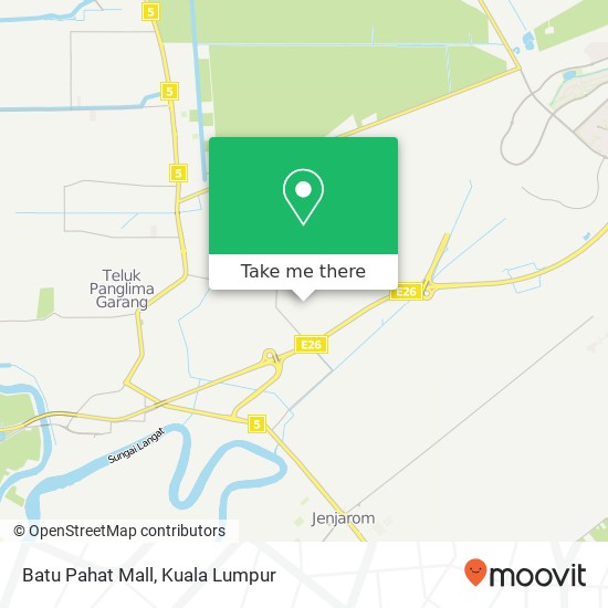 Batu Pahat Mall map