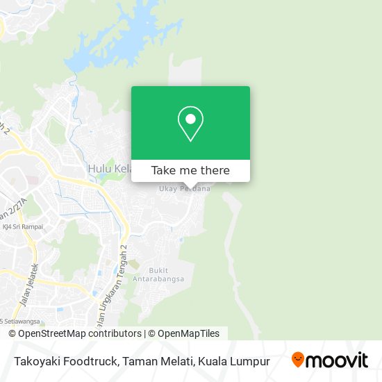 Takoyaki Foodtruck, Taman Melati map