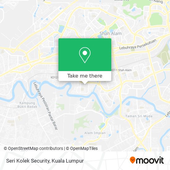 Seri Kolek Security map