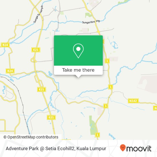 Adventure Park @ Setia Ecohill2 map