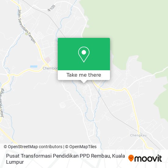 Peta Pusat Transformasi Pendidikan PPD Rembau