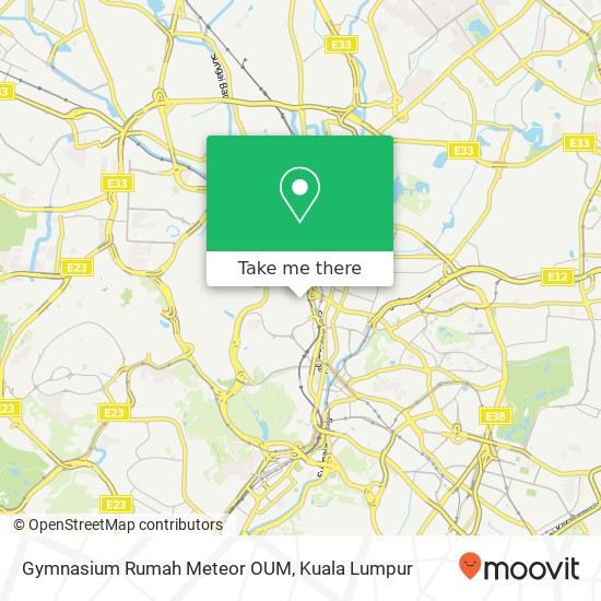 Gymnasium Rumah Meteor OUM map
