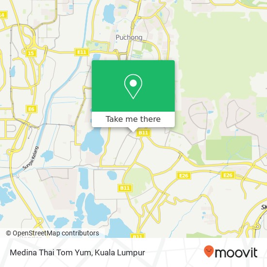 Medina Thai Tom Yum map