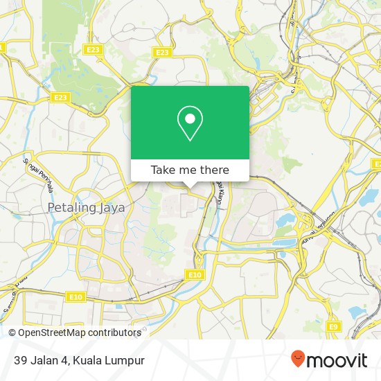 39 Jalan 4 map