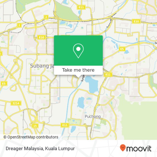 Dreager Malaysia map