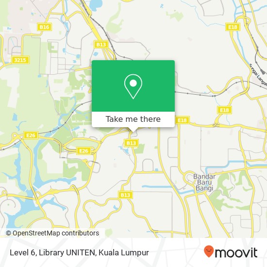 Level 6, Library UNITEN map