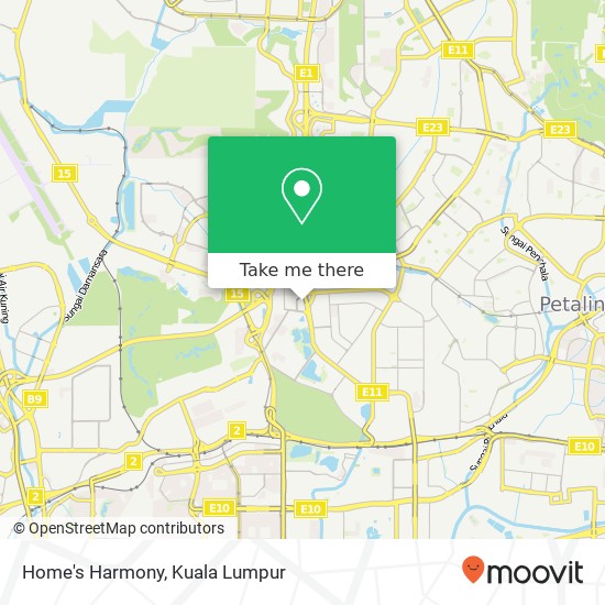 Home's Harmony map