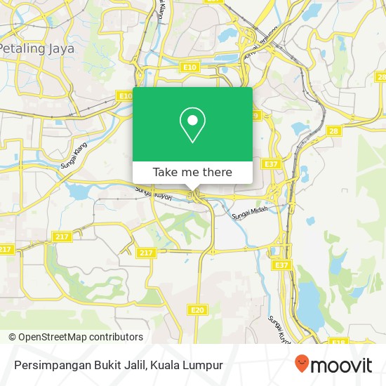 Persimpangan Bukit Jalil map