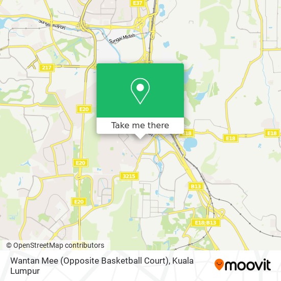 Wantan Mee (Opposite Basketball Court) map
