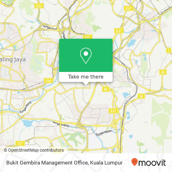 Peta Bukit Gembira Management Office