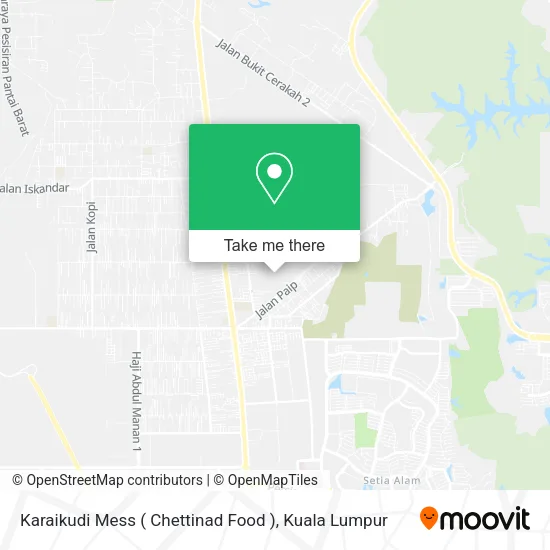 Karaikudi Mess ( Chettinad Food ) map