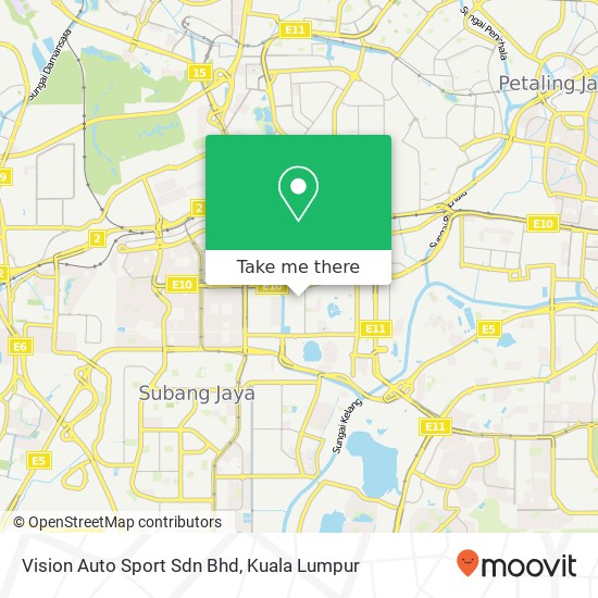 Vision Auto Sport Sdn Bhd map