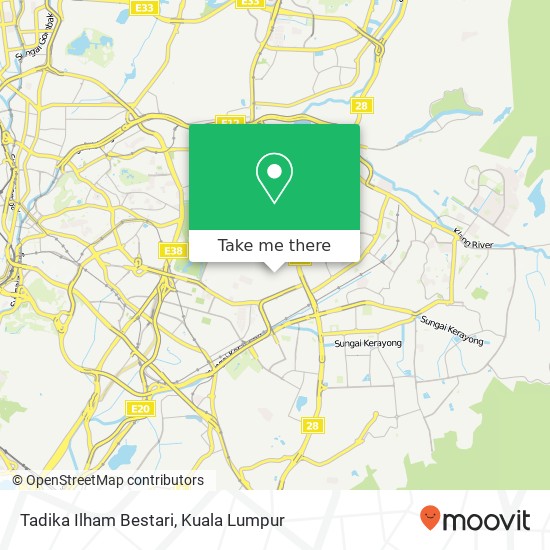 Tadika Ilham Bestari map