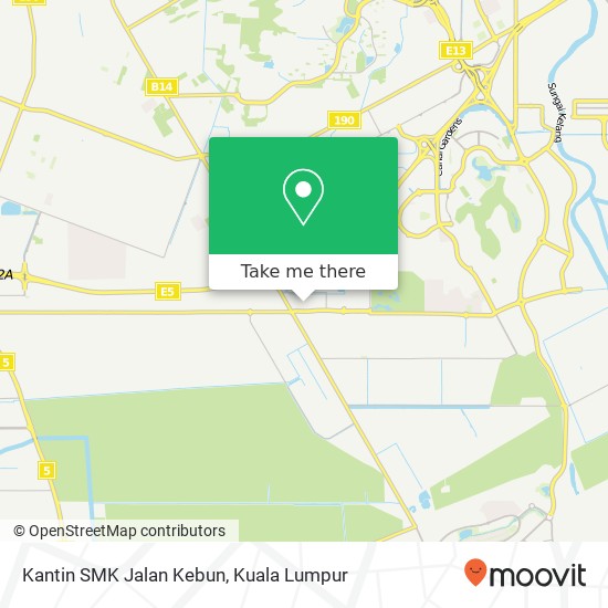 Kantin SMK Jalan Kebun map