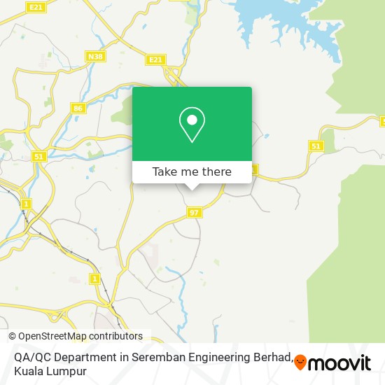 QA / QC Department in Seremban Engineering Berhad map
