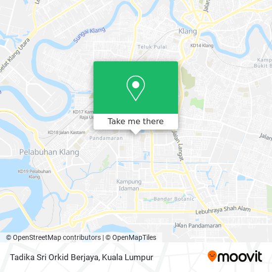 Tadika Sri Orkid Berjaya map