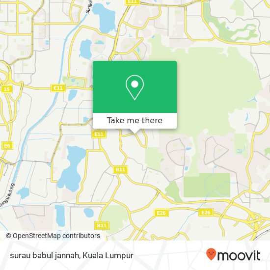 surau babul jannah map