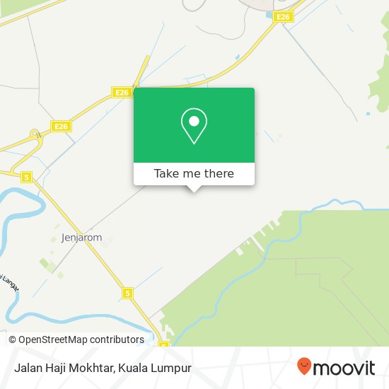 Jalan Haji Mokhtar map