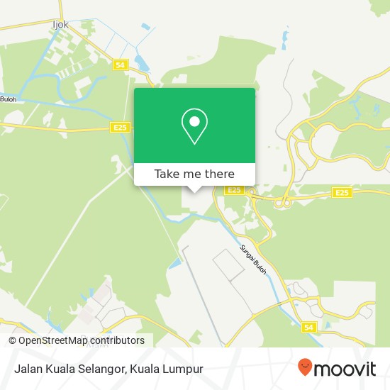 Jalan Kuala Selangor map