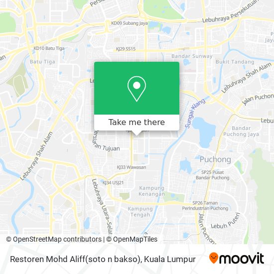 Restoren Mohd Aliff(soto n bakso) map