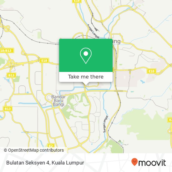 Bulatan Seksyen 4 map