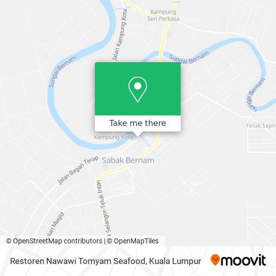 Restoren Nawawi Tomyam Seafood map