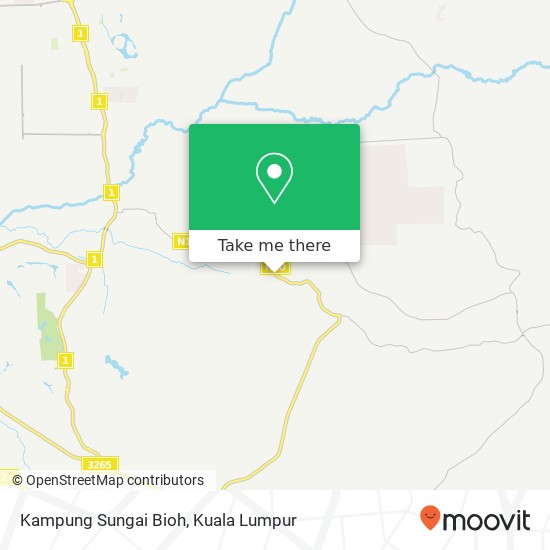 Kampung Sungai Bioh map