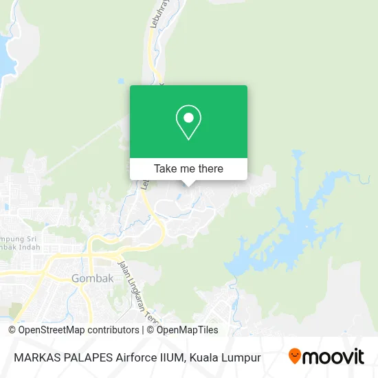 MARKAS PALAPES Airforce IIUM map