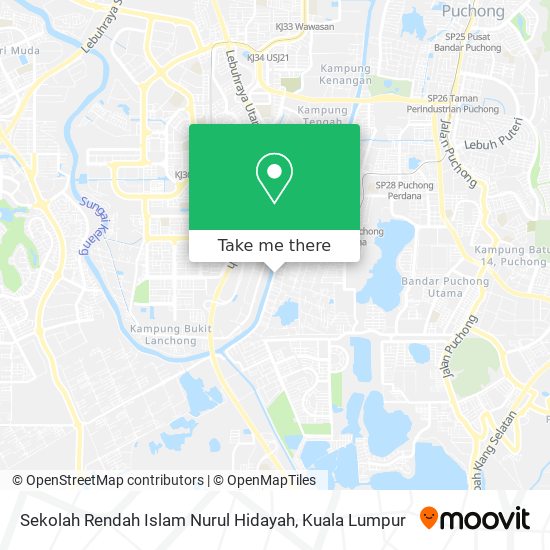 Sekolah Rendah Islam Nurul Hidayah map