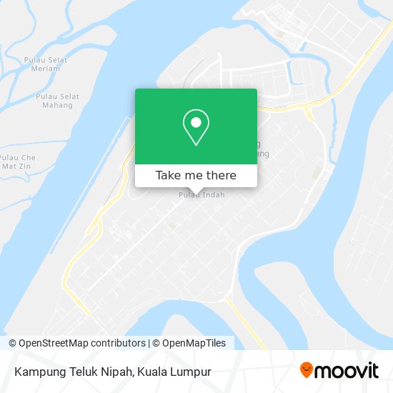 Kampung Teluk Nipah map