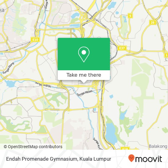 Peta Endah Promenade Gymnasium