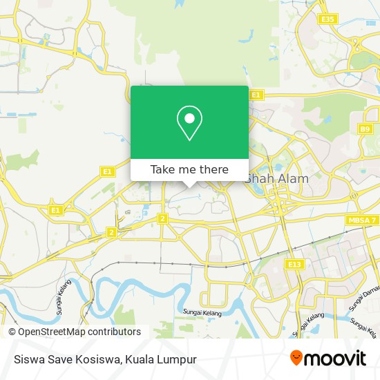 Siswa Save Kosiswa map