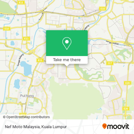 Nef Moto Malaysia map