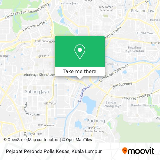 Pejabat Peronda Polis Kesas map