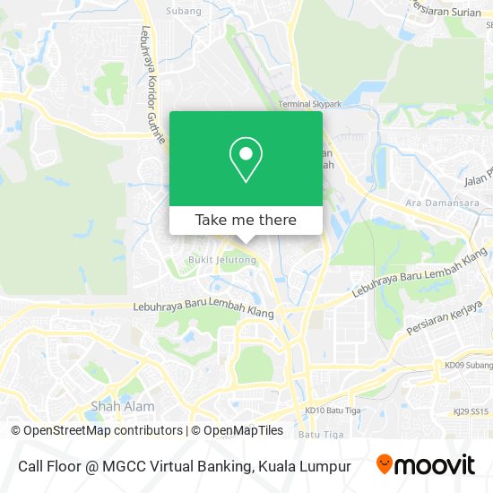 Call Floor @ MGCC Virtual Banking map