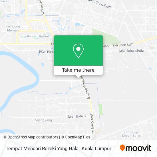 Tempat Mencari Rezeki Yang Halal map