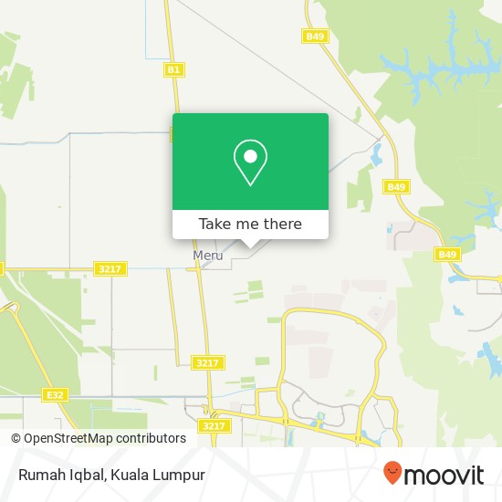 Rumah Iqbal map