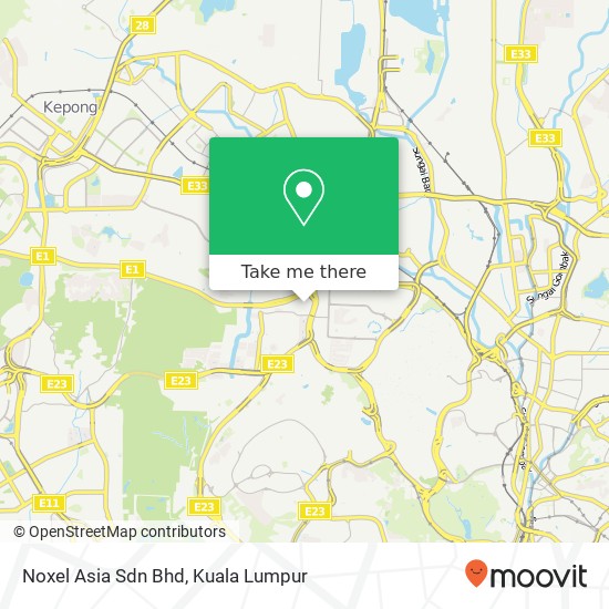 Noxel Asia Sdn Bhd map