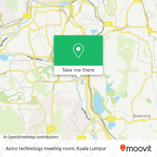 Astro technology meeting room map