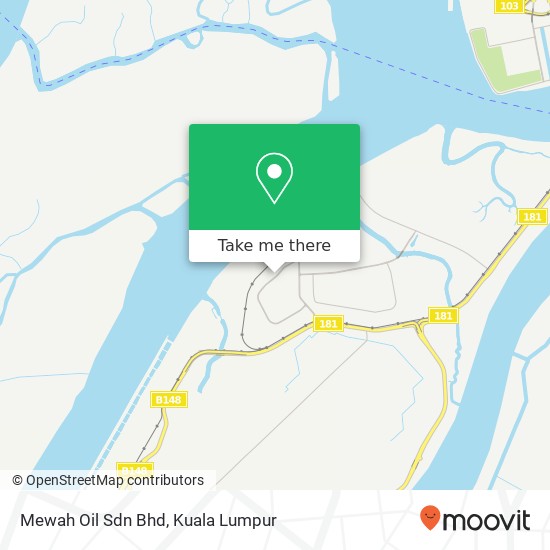 Mewah Oil Sdn Bhd map