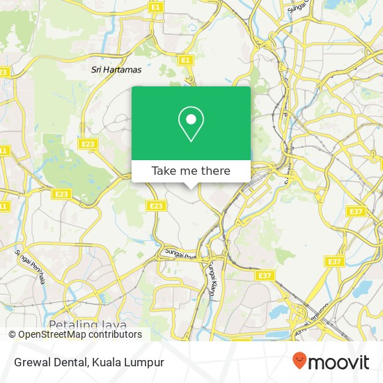 Grewal Dental map