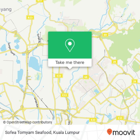 Sofea Tomyam Seafood map